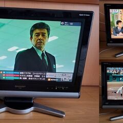 《値下げ》　SHARP テレビ AQUOS （LC-20D10）...