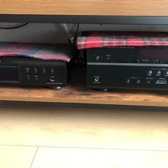 AVプレイヤー、CDプレーヤー、スピーカーセット