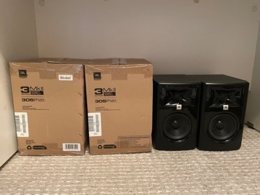 【完動品】JBL モニタースピーカー　305P MkII