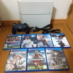 【ソフト7本付き】PlayStation4 CUH-1200A