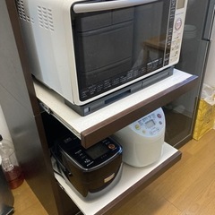 キッチン収納 ラック 食器棚　カップボードの画像