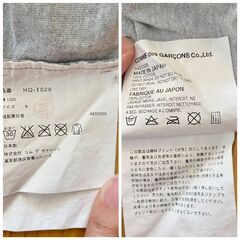 コムデギャルソンオムのTシャツです。の画像