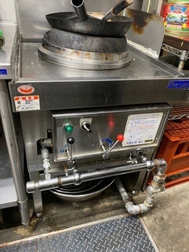 マルゼンブラストバーナー　中華レンジ　2018年製