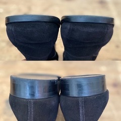 BLACK LEATHER BOOTS! from nothampton,England.の画像