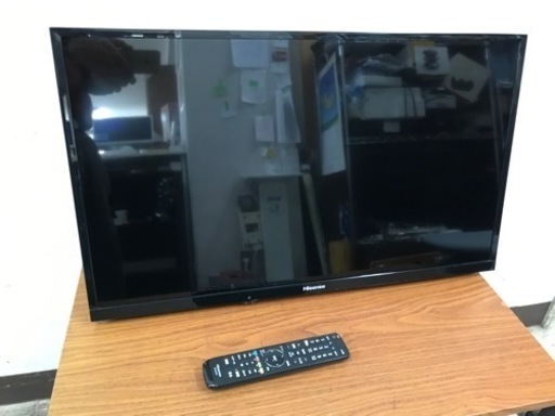 取引場所　南観音　K 2208-242 Hisense LED 32インチ液晶テレビ　2018年製　32A50 リモコンあり　壁掛け金具不足　キズあり　視聴確認済み