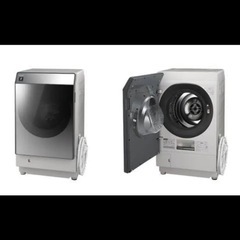 美品　19年製　SHARP\シャープ  ドラム式洗濯乾燥機　ES-W111-SLの画像