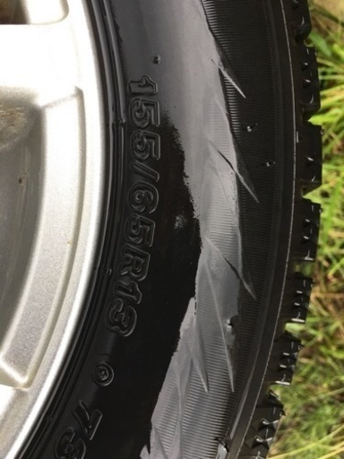 引き取り限定　ブリヂストン　ブリザックVRX2 155/65R13 13インチ