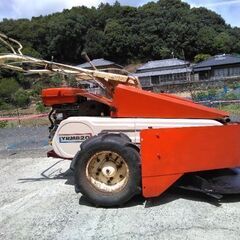 自走式歩行用草刈り機！ロータリーモア(牧草モア)　実働！！ヤンマ...
