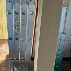 【取引完了】2回のみ使用　引取限定　多機能 はしご ハシゴ 3....