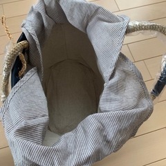 籠バック(未使用)の画像