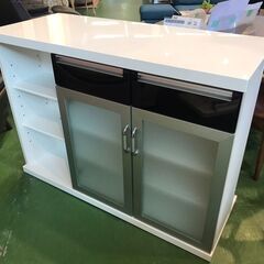 【愛品館八千代店】ニトリ　バーカウンター　パース2　120　②