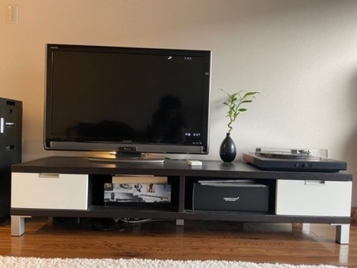 【お譲りします！】大型テレビボード　ダークブラウン
