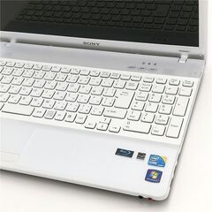 新品SSD 15.6型 ノートパソコン SONY VPCEB39FJ 中古良品 Core i5 4GB Blu-ray 無線 Wi-Fi Bluetooth Webカメラ Windows10 Officeの画像