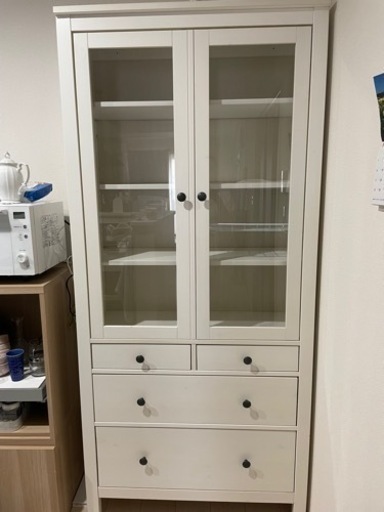 HEMNES ヘムネス コレクションケース（引き出し×3）, ブラックブラウン 【お渡し予定】IKEA HEMNES コレクションケース