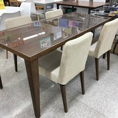 藤栄　4人掛けダイニングセット　展示品