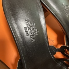 HERMESエルメス シェーヌダンクルモチーフ ミュールサンダル