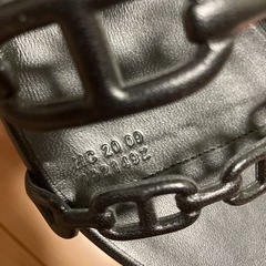 HERMESエルメス シェーヌダンクルモチーフ ミュールサンダル