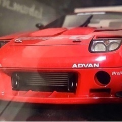 RE雨宮(1/18)　FC3S　イグニッションモデル　レッドの画像