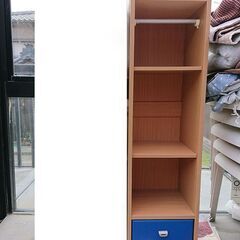 子供用　学習机に付属していた脇机と棚　USEDの画像