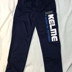2F-226② 新品 KELME　ケルメ　ジャージ上下セット　ウォームアップスーツ　サッカー　フットサル ネイビー Lサイズの画像