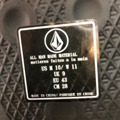 新品‼️未使用‼️ベルコム、シャワーサンダル‼️黒、10インチ‼️の画像