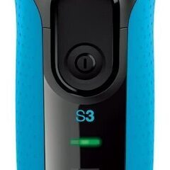 2F-4081 新品 BRAUN　ブラウン　電気シェーバー　電気カミソリ　充電式　シリーズ3プロスキン　3010S　3枚刃　水洗い　風呂剃り ブルーの画像