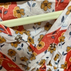 フラワー柄ワンピース120cmの画像