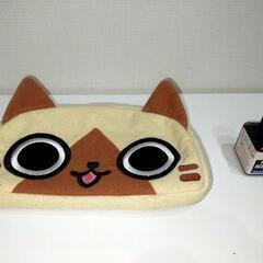 3DS LL ケース　モンスターハンター　アイルー