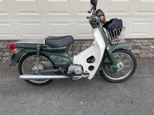スーパーカブ50 スーパーカスタムエコノミー最高時速70キロの原付
