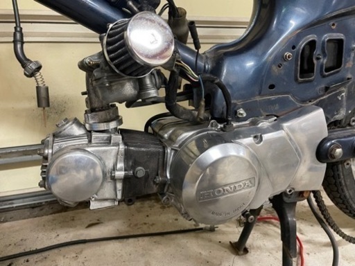 スーパーカブ　50 フルオーバーホール　12v 3速