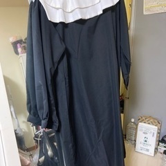 お値下げ❗️3Lサイズくらい　ワンピース　変わり襟の画像