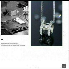 ▼m→→→j31-2-刻印有/天使の翼ブリリアントペンダントネックレス01の画像