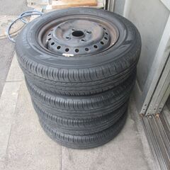 ダイハツ 純正 鉄チン 4J 13インチ +45 PCD100-...