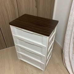 【受渡者様決定】ウッドトップチェスト ♡おしゃれ♡ナチュラル🌱軽量♫