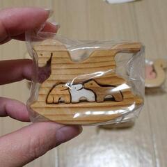 可愛いウッド雑貨 動物 干支の画像
