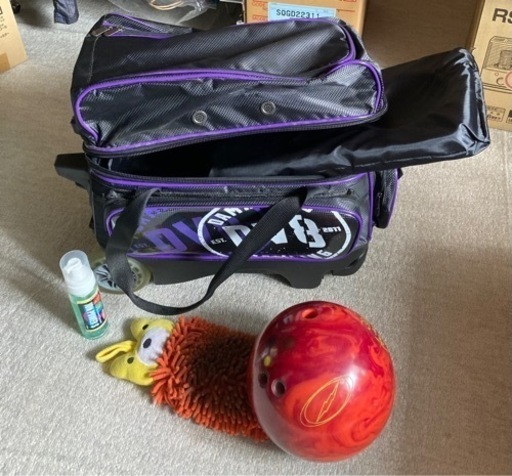 ボウリング　バッグ　ボールセット