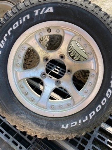 ジムニー　ホイール　４本　メーカー不明