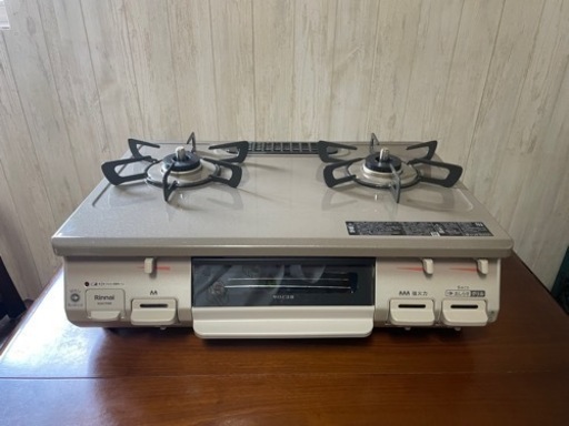 リンナイガスコンロKG67PBRᎡ プッシュタイプ　都市ガス