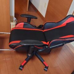 GTracing ゲーミングチェア （オットマン付）の画像