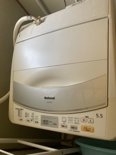 ナショナル 洗濯5.5kg/乾燥2.8kg洗濯乾燥機 ＮＡ－ＦＶ５５０