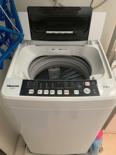 洗濯機　5.5㎏(受付終了)