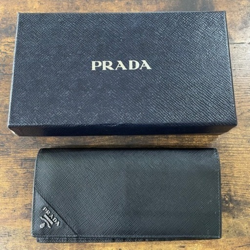 PRADA SAFFIANO 長財布リサイクルショップ宮崎屋 住吉店 22.１０．１０ｙ