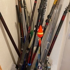 釣り竿いろいろあります