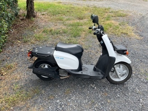 388. 動画あり　ヤマハ　ギア　UA08J  原付　バイク　50cc   車体