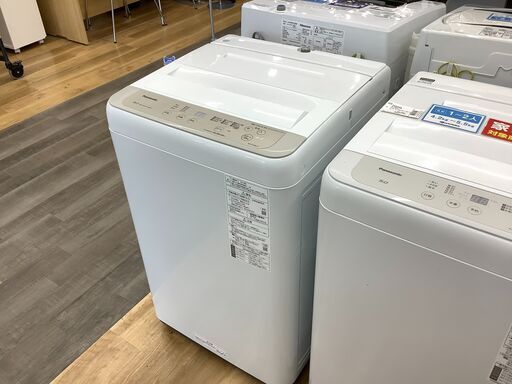 取りに来れる方限定！Panasonic(パナソニック)5.0kgの全自動型洗濯機です！ 安心の6ヵ月動作保証付！