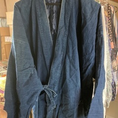 上下　作務衣　本藍染　創刺繍有ります。