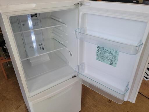 【値下げ】¥24800→21800　2019年製　Panasonic　138L　２ドア冷蔵庫　NR-B14CW　中古　リサイクルショップ宮崎屋佐土原店22.11.4ｋ 新商品】2019年製 Panasonic 138L 2ドア冷蔵庫 NR-B14CW 中古