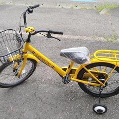 子供用自転車　18インチ　補助輪付　Lepeche   展示品　...