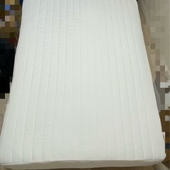 【譲り先決まりました】無印脚付きマットレスダブル