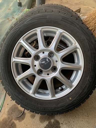 スタッドレスホイールセット155/65R13